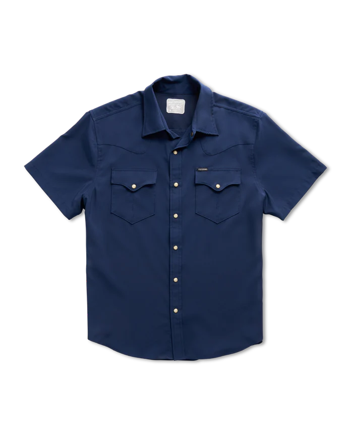 Tecovas Performance Short Sleeve Western Pearl Snap - Image 3