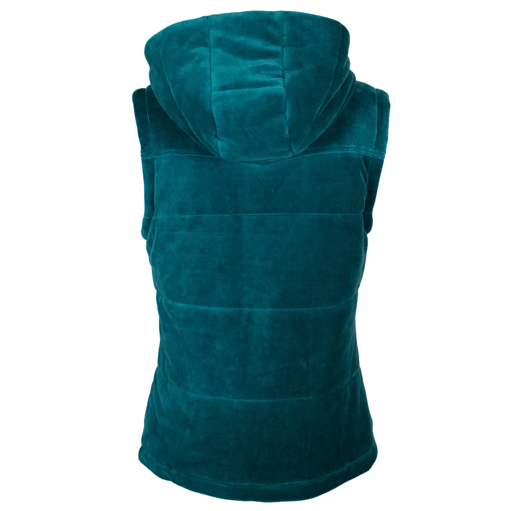 Final Sale  ✨Hooey Tess Teal Hooded Vest Women's - Image 3