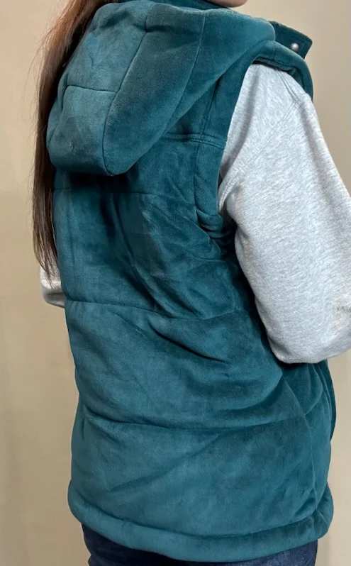 Final Sale  ✨Hooey Tess Teal Hooded Vest Women's - Image 6
