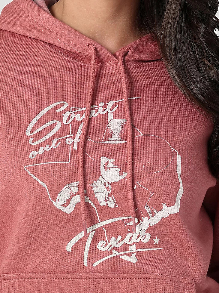 Final Sale ✨ Texas Wrangler George Strait Women's Hoodie - Image 2