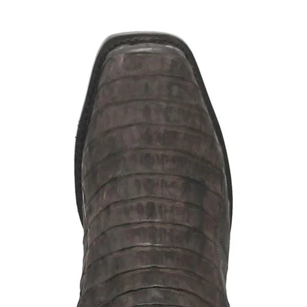 The Dillon Charcoal Caiman Boots By Dan Post Boots - Image 3