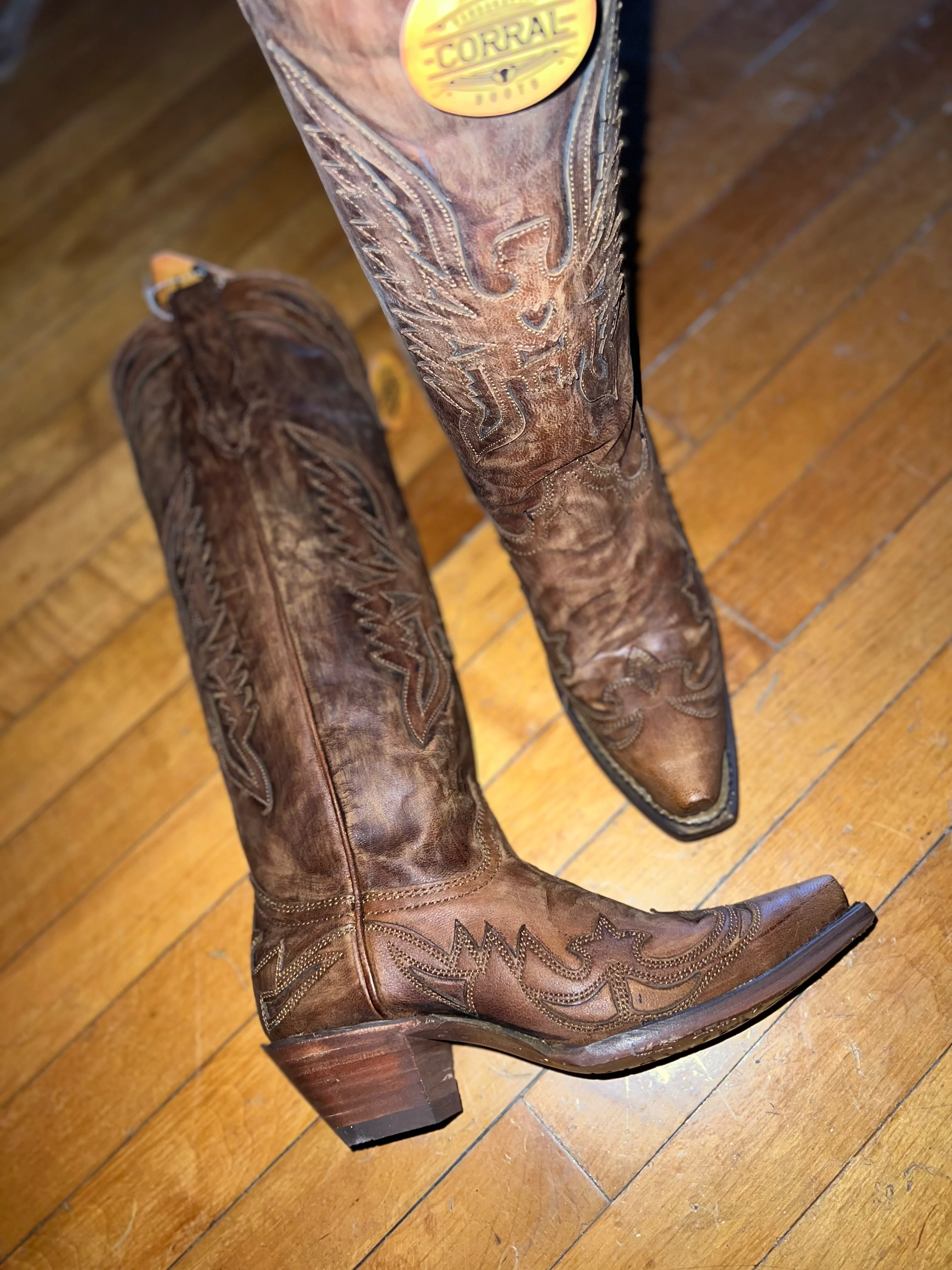 Final Sale ✨The Adalida Eagle Corral Boots - Image 2