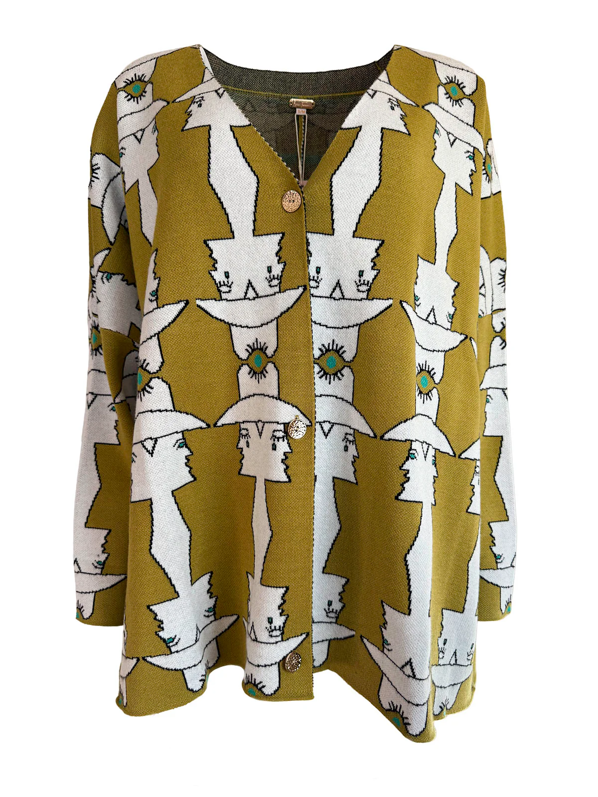 The Mod Maud Boyfriend Cardigan - Image 2