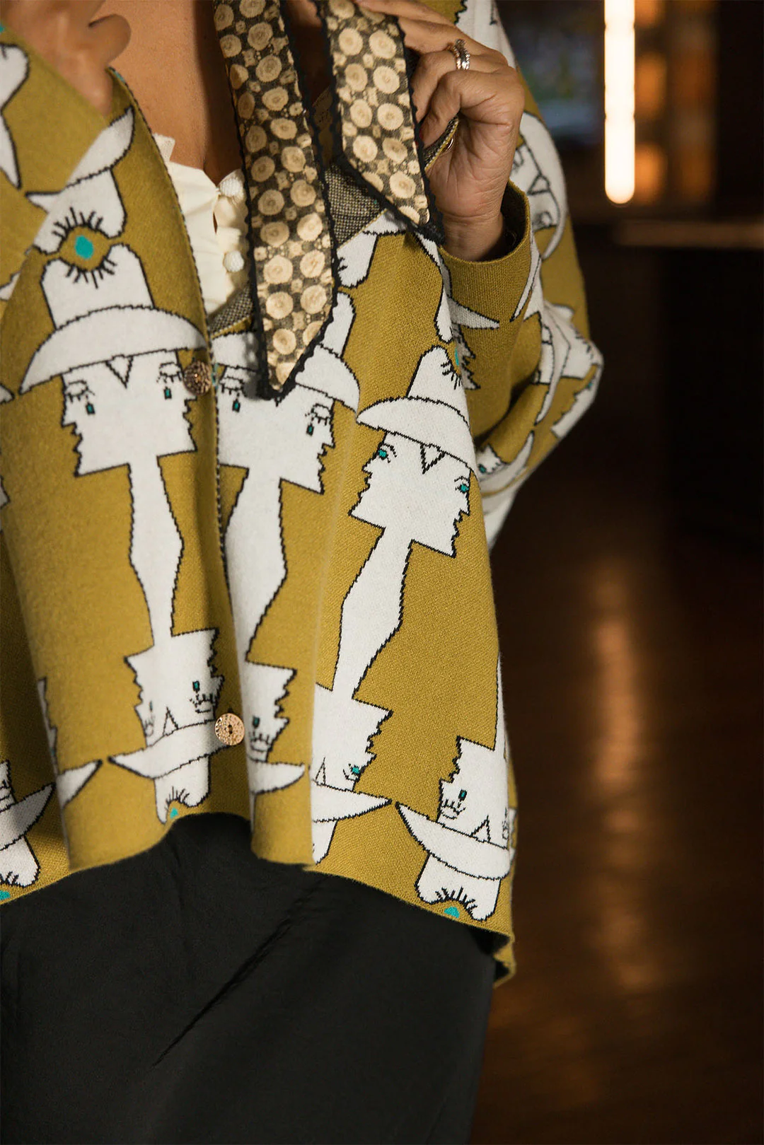 The Mod Maud Boyfriend Cardigan - Image 3