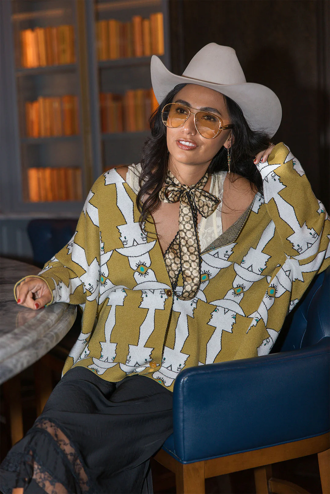 The Mod Maud Boyfriend Cardigan - Image 4