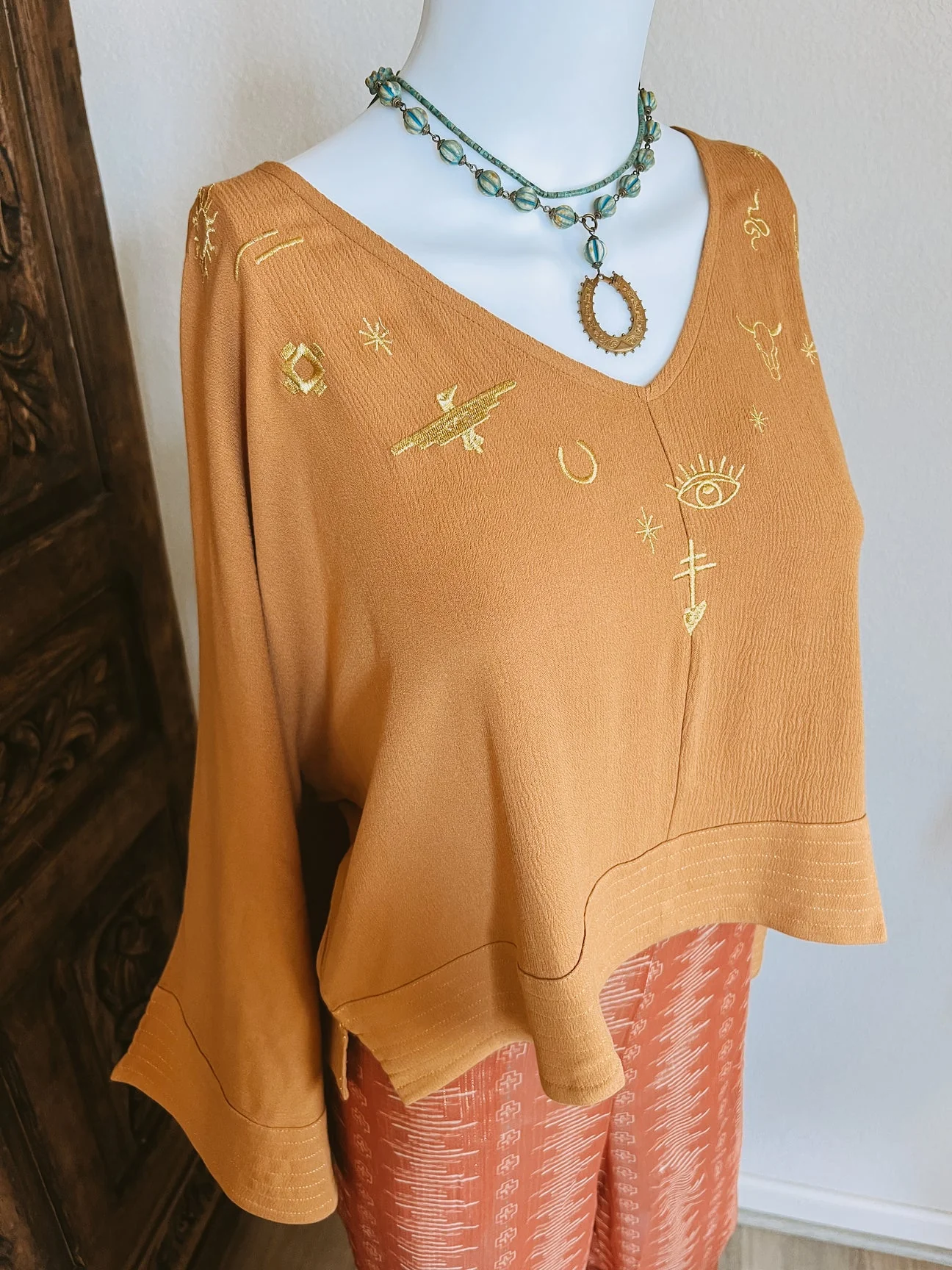 The Desert Tokens Embroidered Top - Image 2