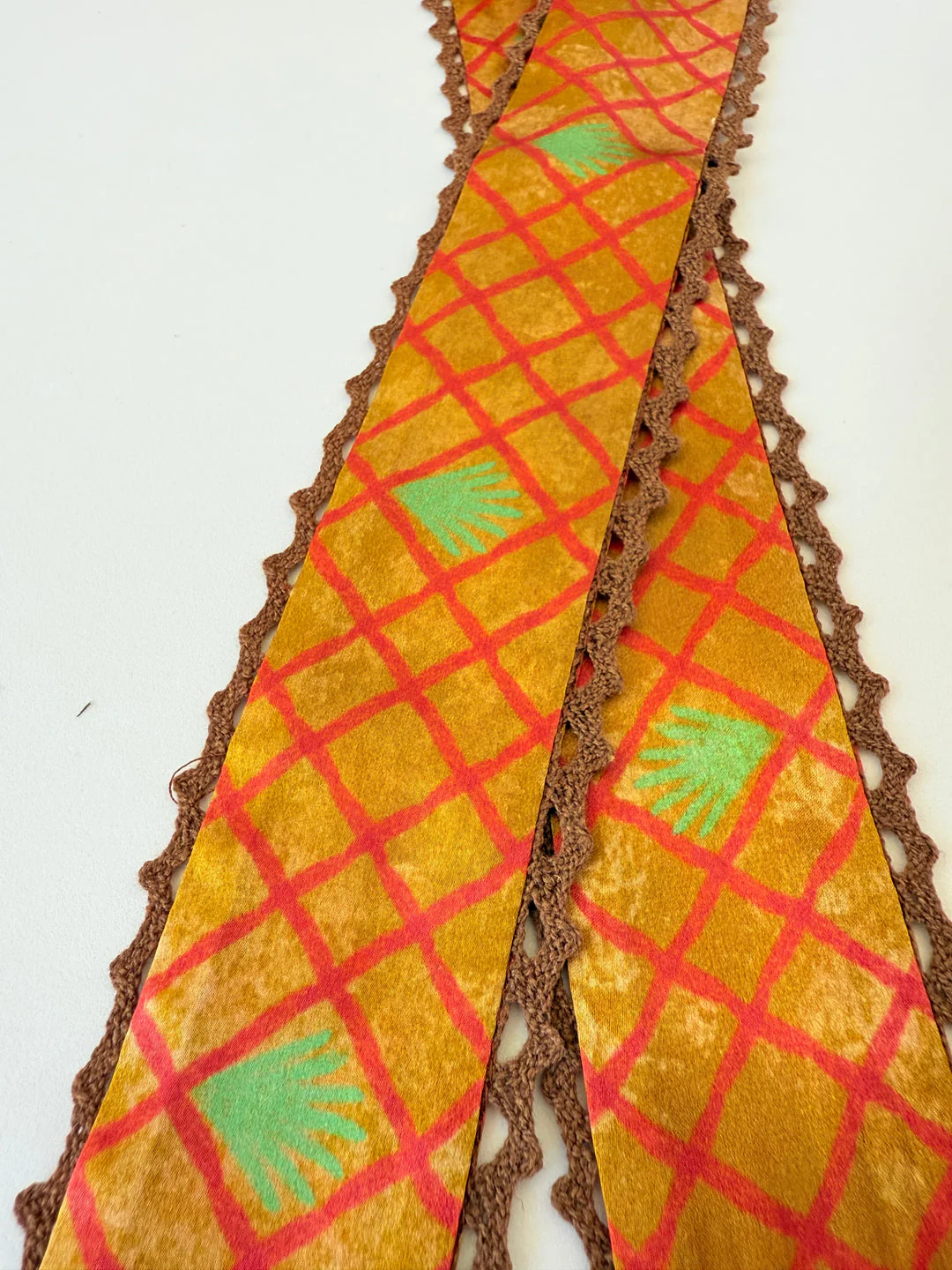 The Printed in Plaid Twilly - Image 2