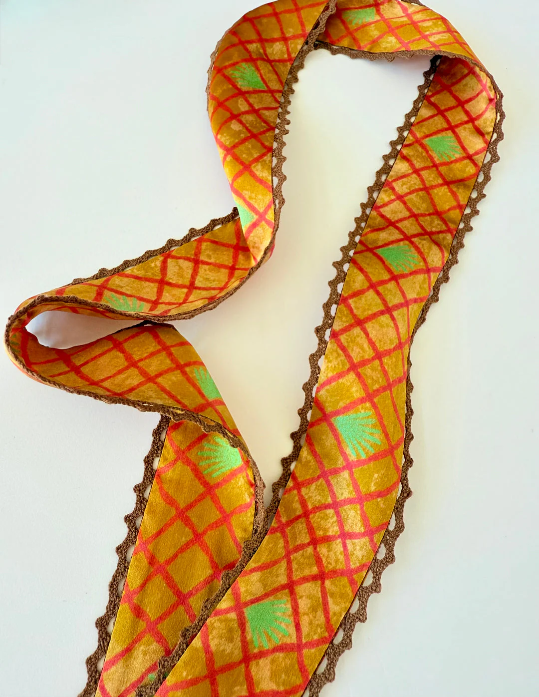 The Printed in Plaid Twilly - Image 3