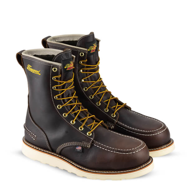 Thorogood 8" Moc Toe Safety Toe Wedge - Image 2