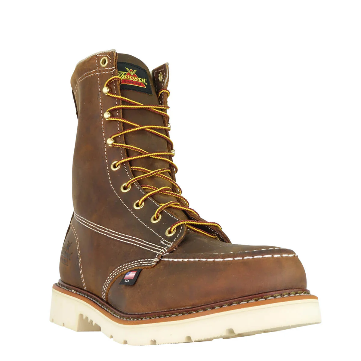 Thorogood 8" Trail Crazyhorse Moc Safety Toe With Heel - Image 2