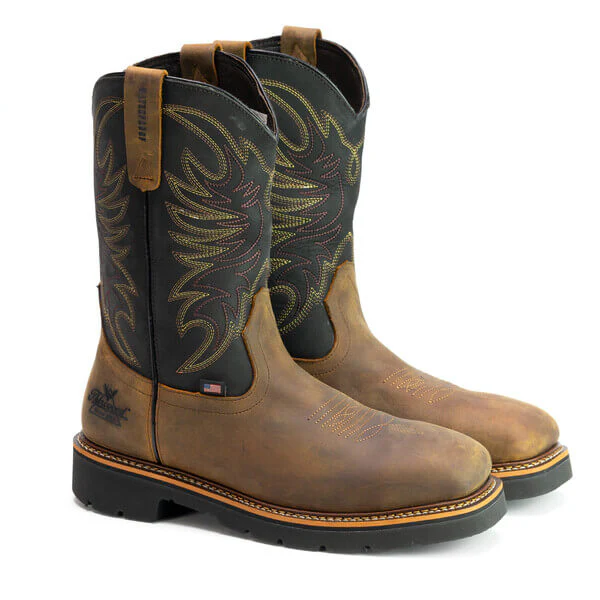 Thorogood American Heritage Square Toe Wellington- 11" Safety Toe W - Image 2
