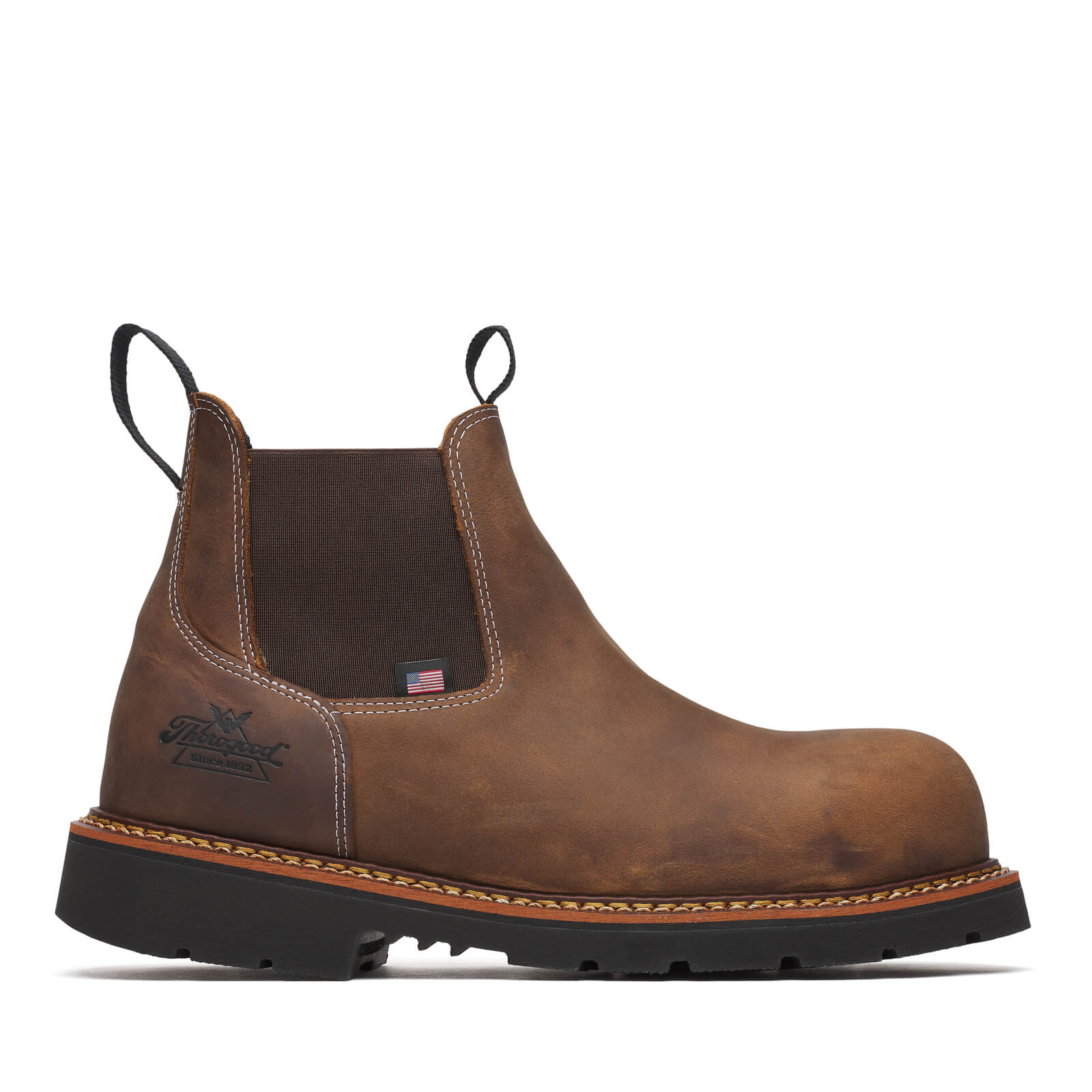 Thorogood Chelsea Crazy Horse Nano Round Toe - Image 2