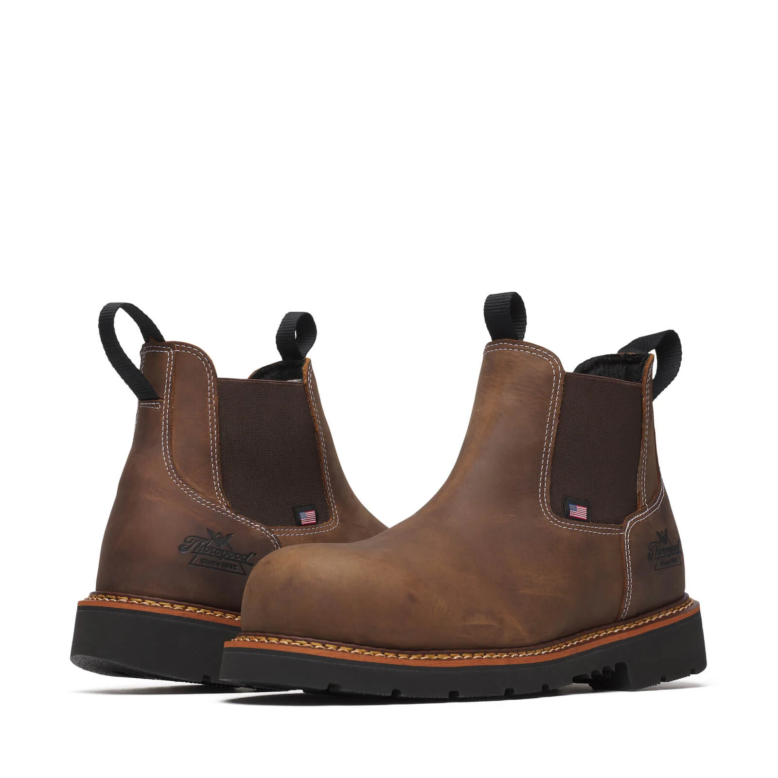 Thorogood Chelsea Crazy Horse Nano Round Toe - Image 3