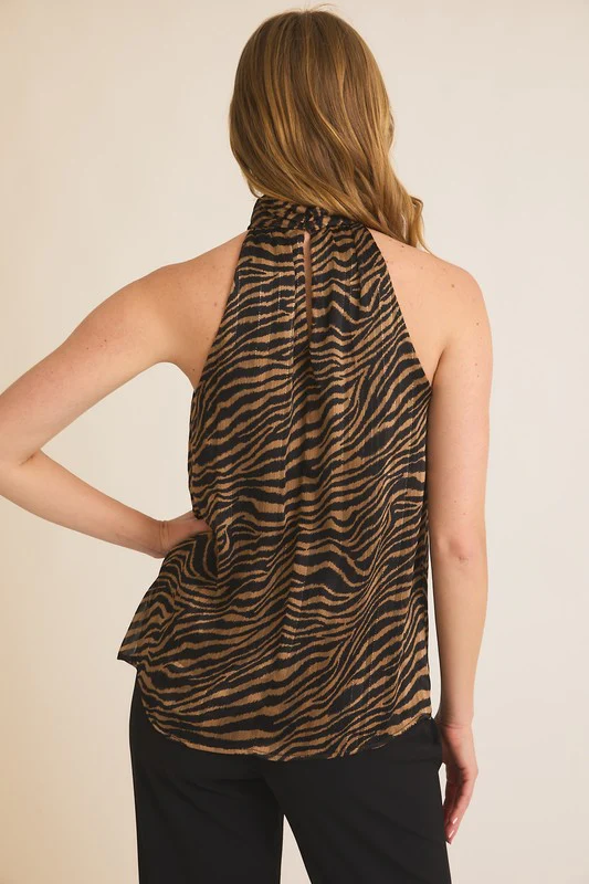 Tig Sleeveless Halter Top - Image 4