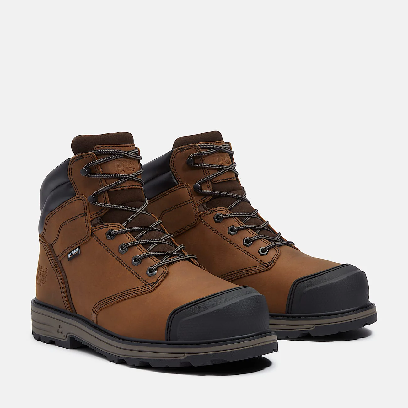 Timberland Men's TiTAN Tasker 6" Alloy-Toe Waterproof Work Boot With Toe Bumper - Image 3