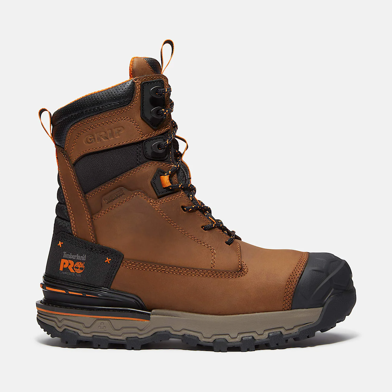 Timberland Pro Men's Boondock Ultralight 8" Composite Toe Waterproof Work Boot - Image 3