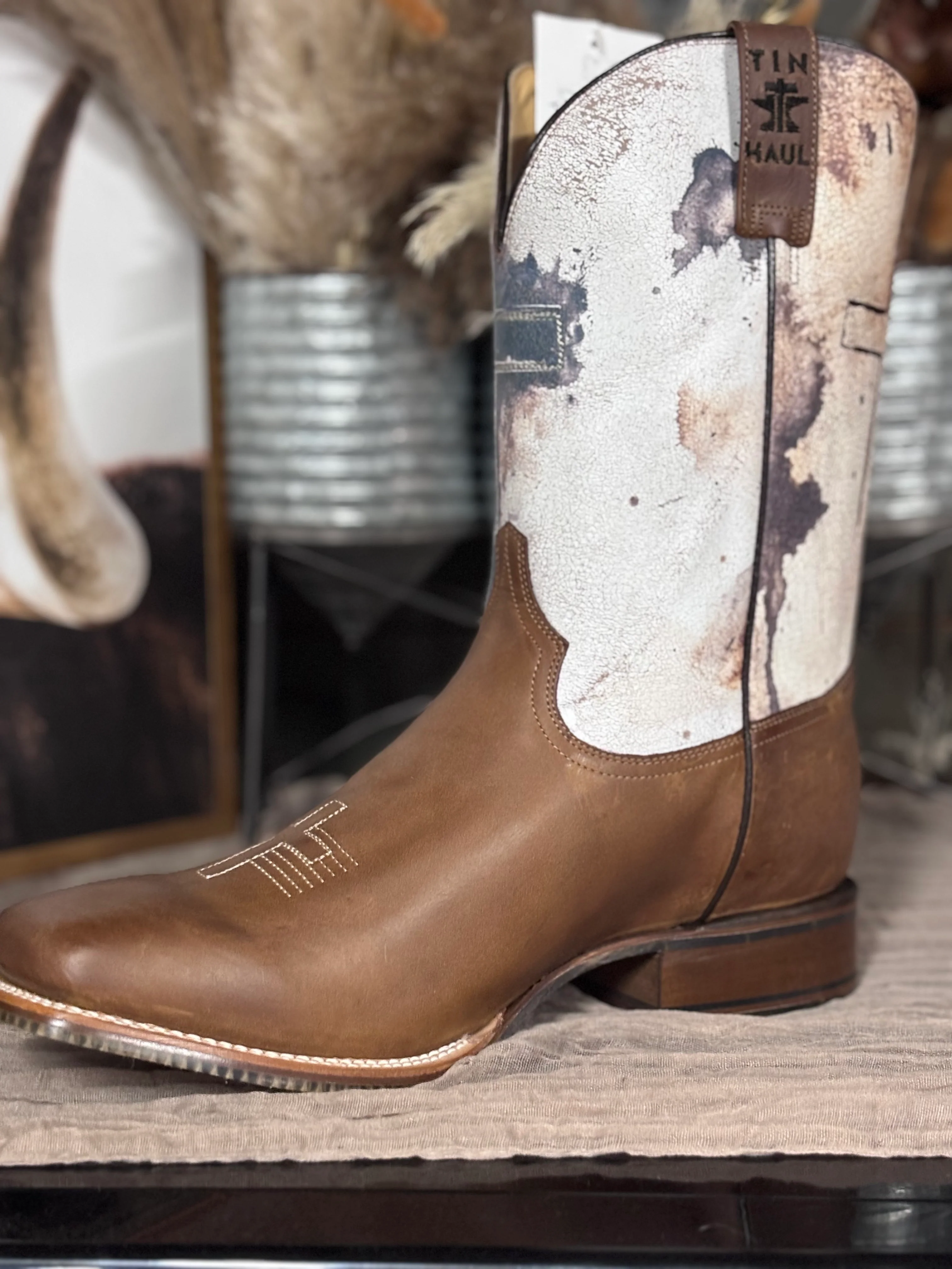 Tin Haul Church Cross Men's Boots - Image 2