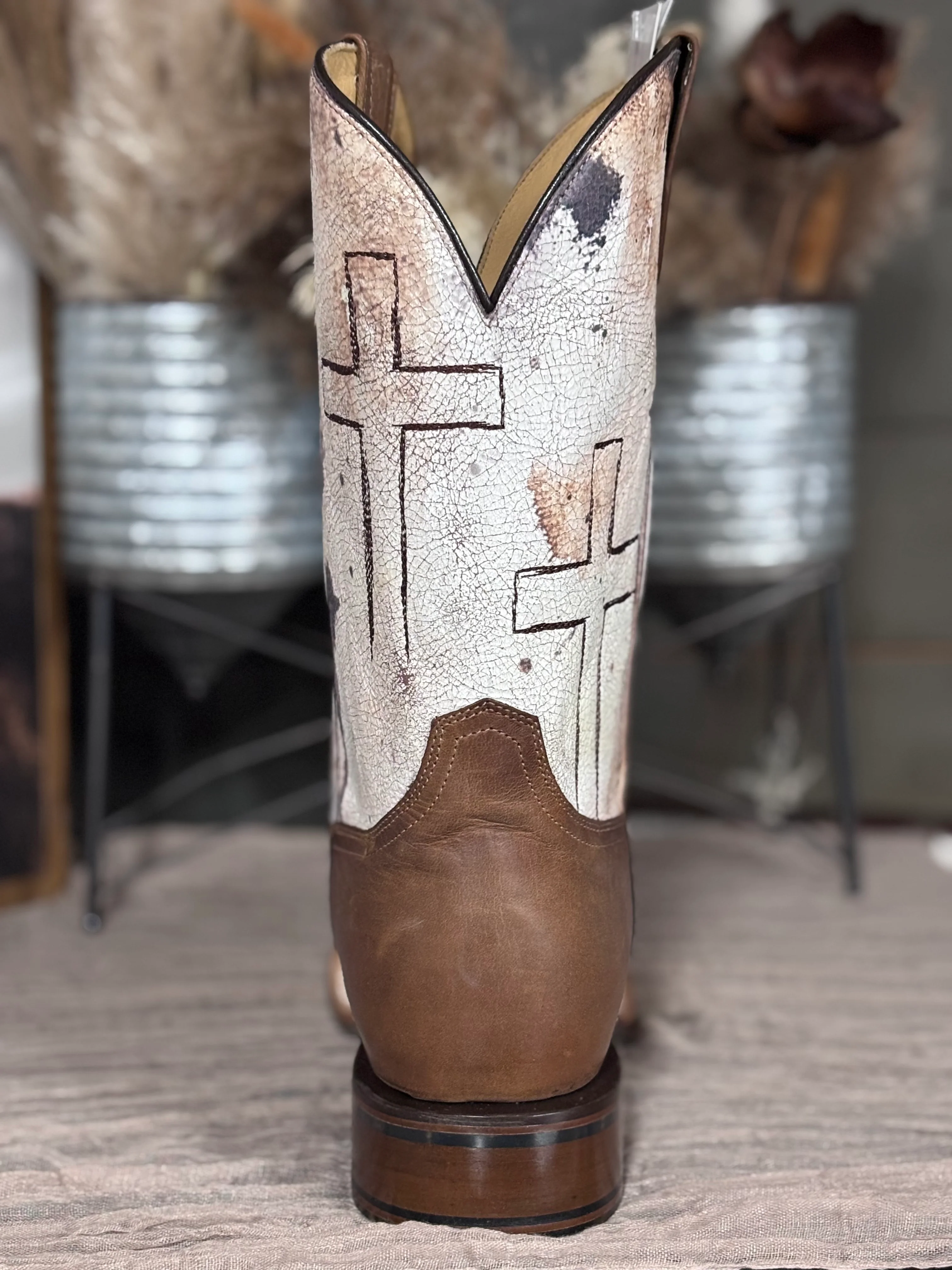 Tin Haul Church Cross Men's Boots - Image 3