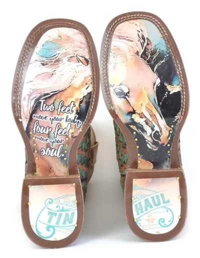Tin Haul Laced Horse Boot - Image 2