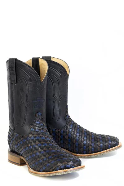 Tin Haul Mens Black N Blue - Image 3