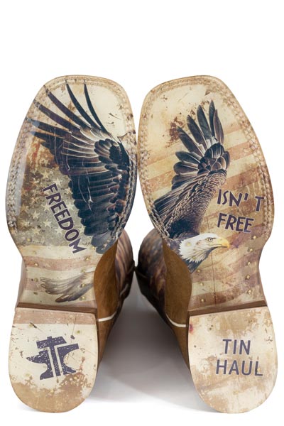 Tin Haul Stars & Stripes Men's Boots - Image 2