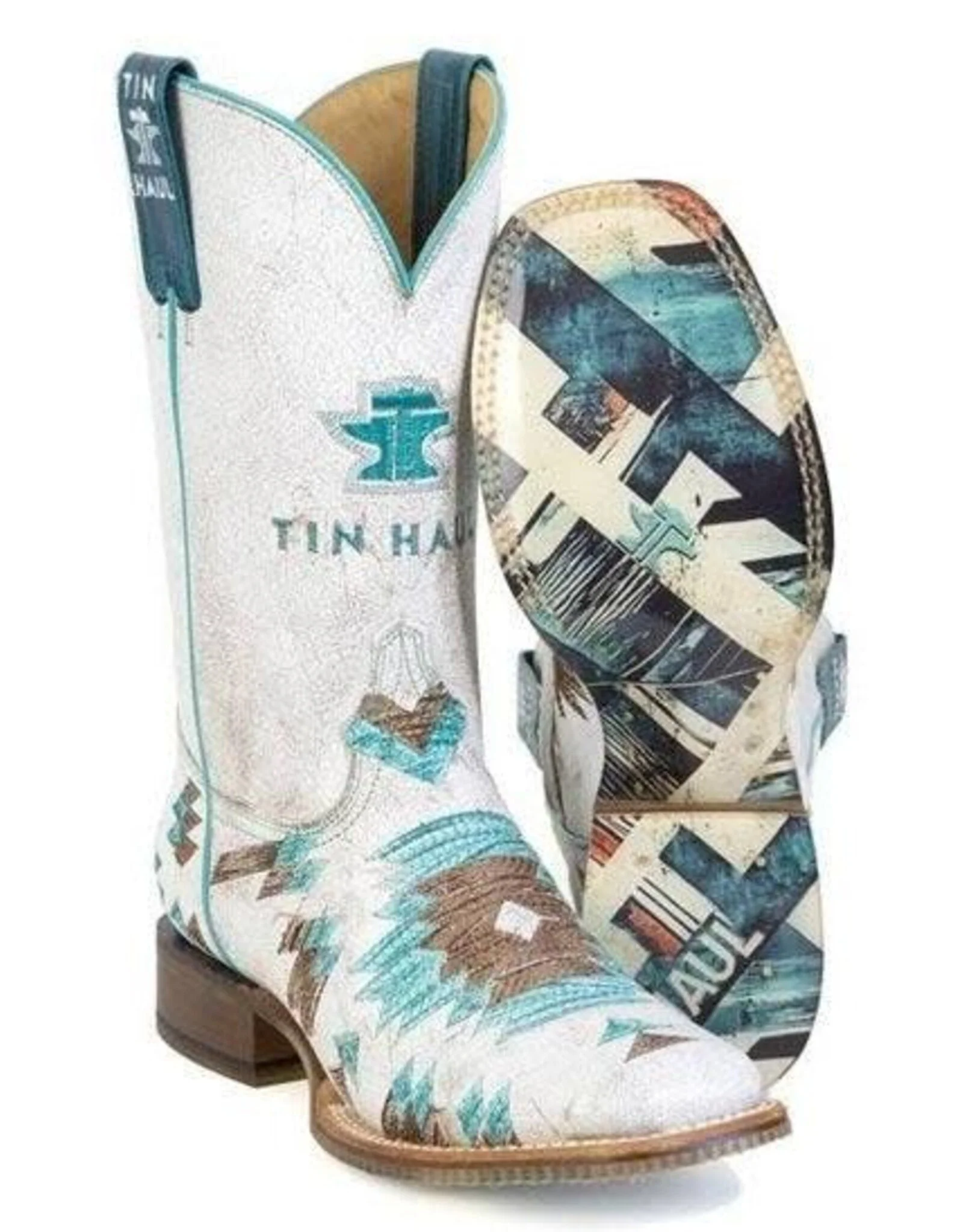 Tin Haul Twisted Aztection Women's Boots - Image 2