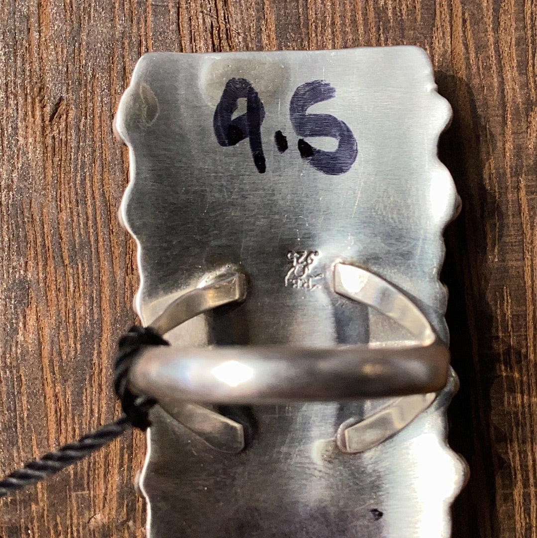Turquoise Bar Ring - Image 3