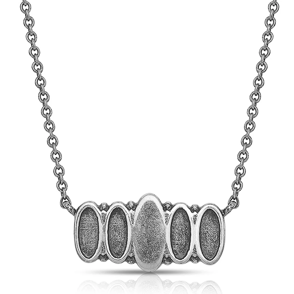 Turquoise Quint Bar Necklace - Image 2