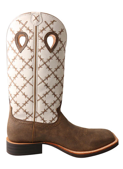 Twisted X Men's Ruff Stock Square Toe Boot - Image 3