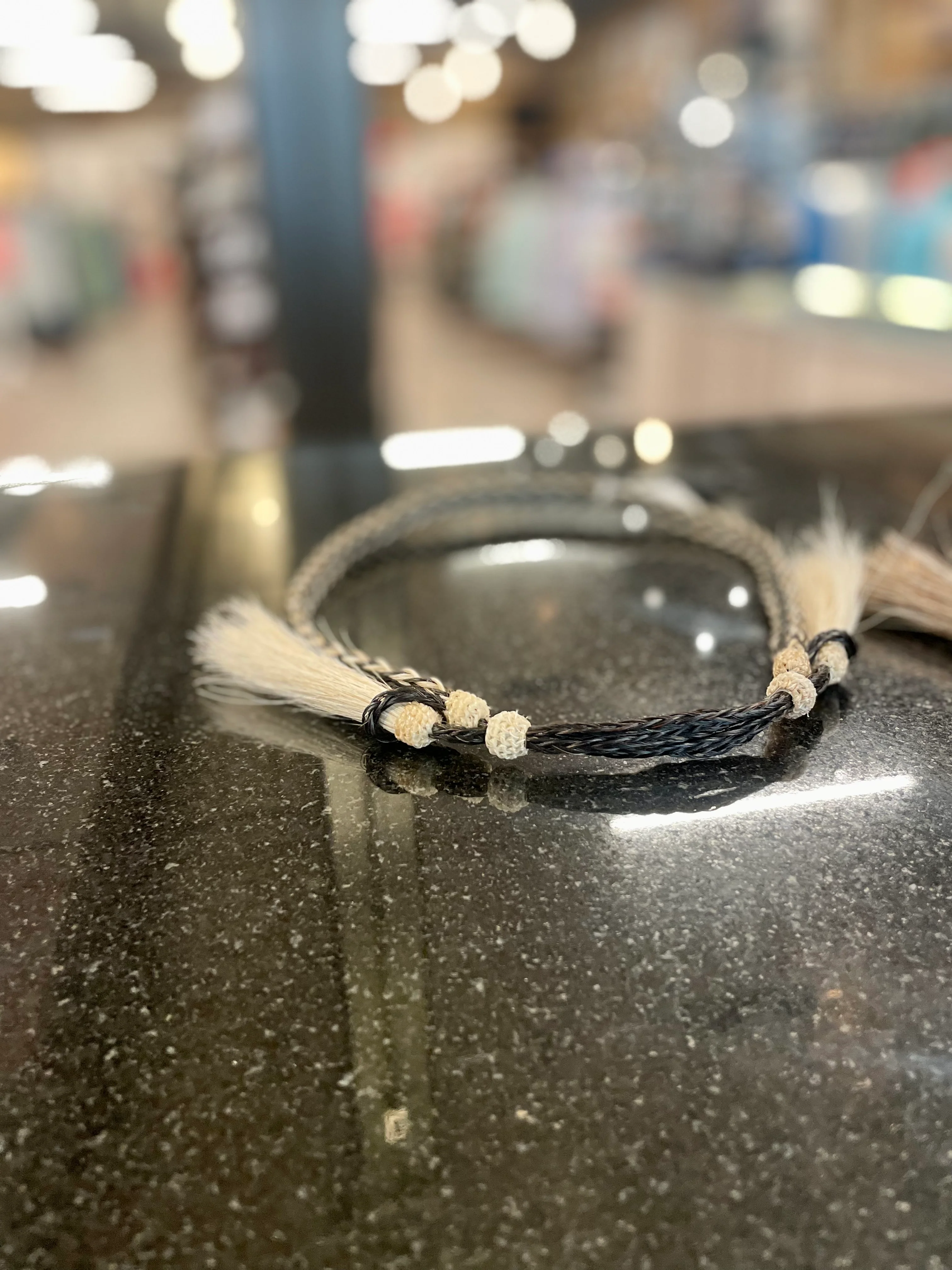 Twister Braided Horse Hair Band - Image 2
