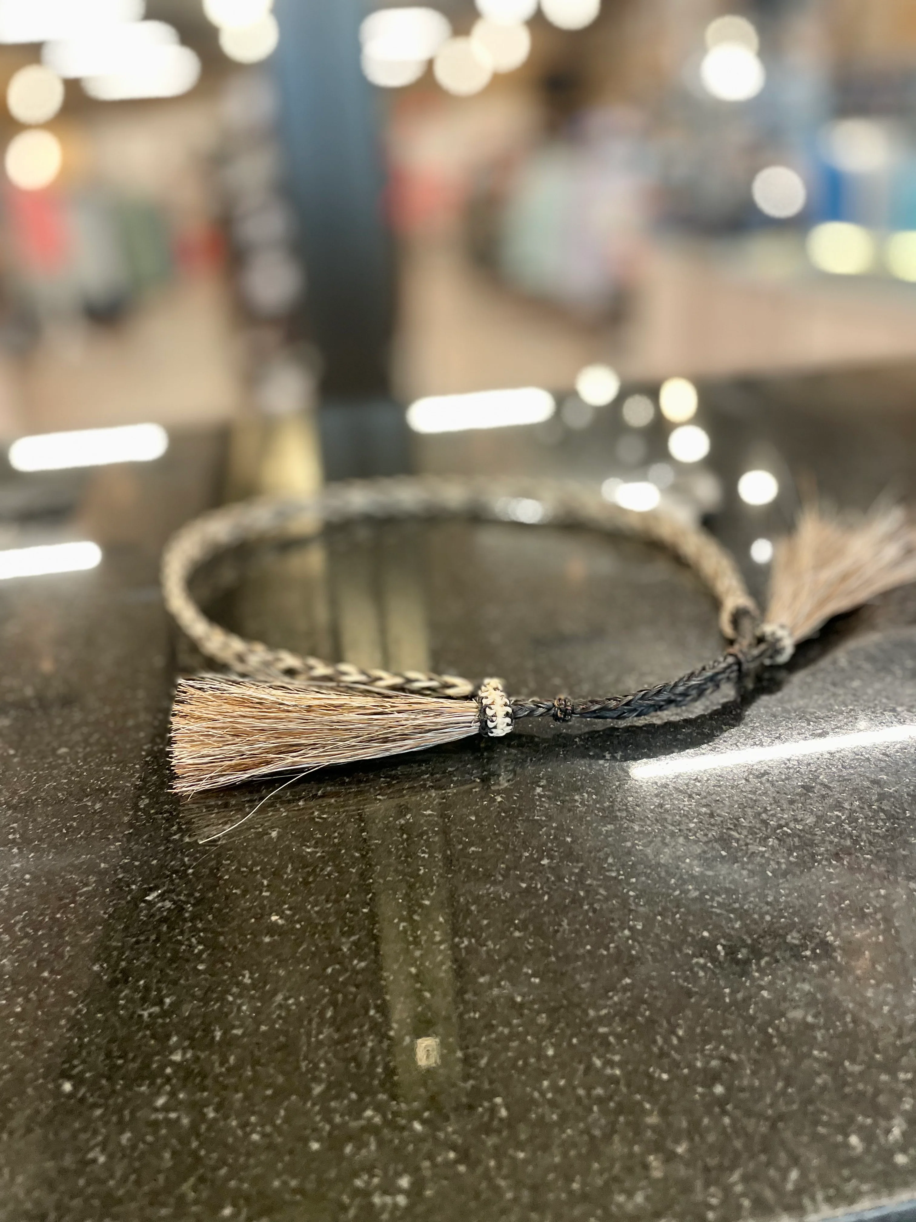 Twister Braided Horse Hair Band - Image 3