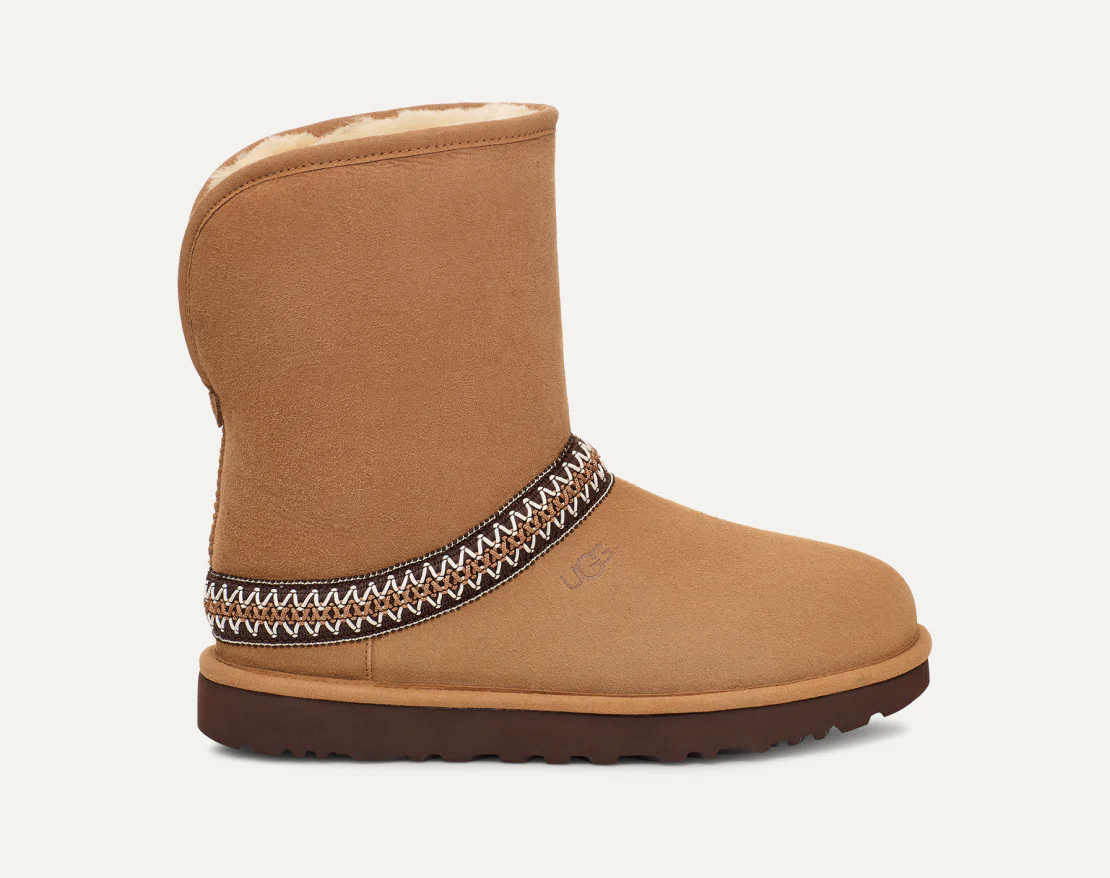 UGG™ Classic Short Crescent Chestnut - Image 3