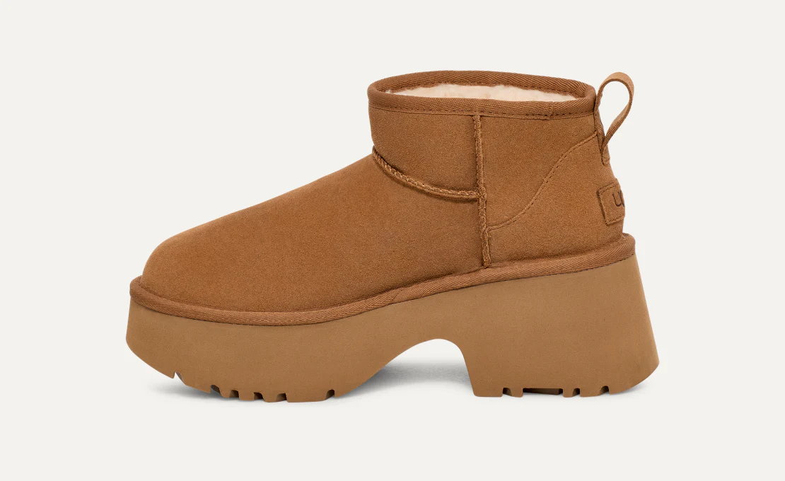 UGG™ Classic Ultra Mini New Heights Chestnut - Image 3