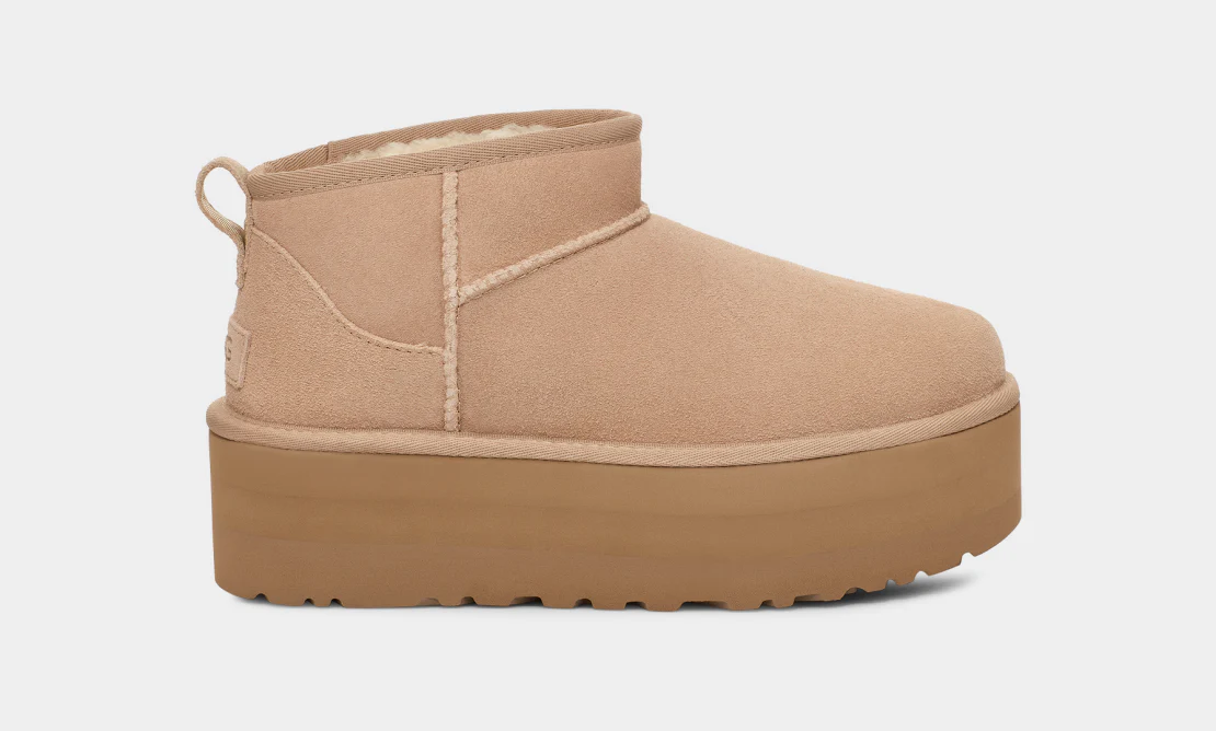 UGG™ Classic Ultra Mini Platform Sand - Image 2