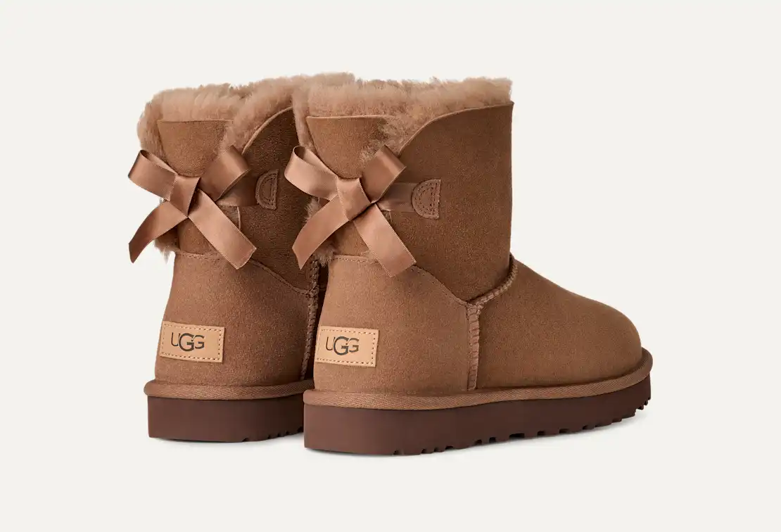 UGG™ Mini Bailey Bow II Rocky Oak - Image 3