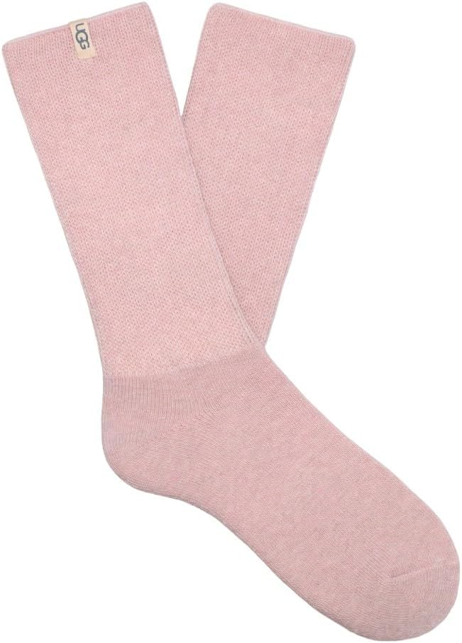 UGG™ Shealy Cozy Crew Women's Socks Ashen Rose - Image 2