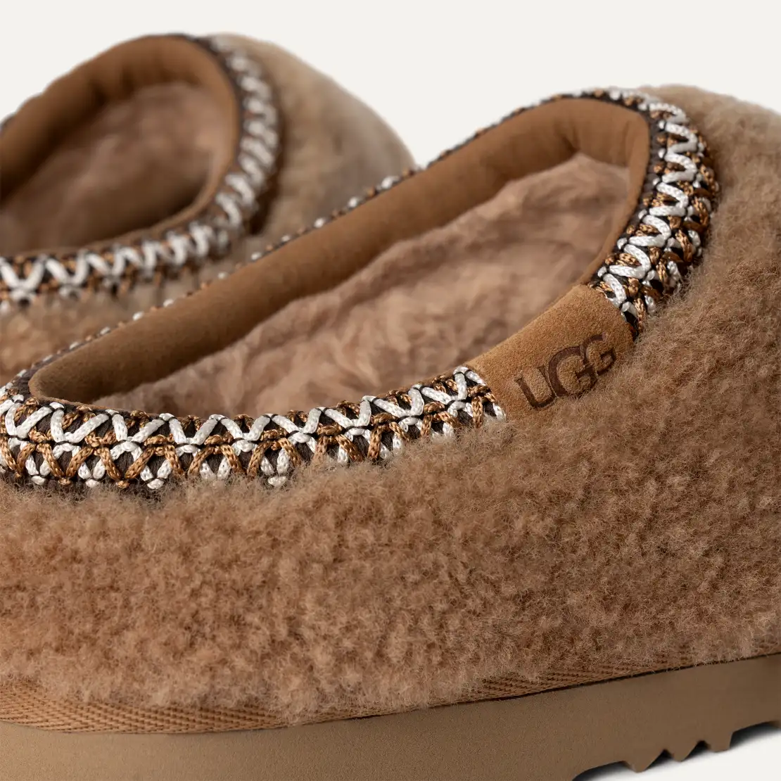 UGG™ Tasman Maxi Curly Chestnut Women's - Image 3