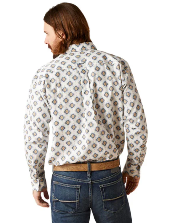 Final Sale ✨Ariat Men's Team Warner Classic Fit Long Sleeve Buttondown Shirt - Image 2