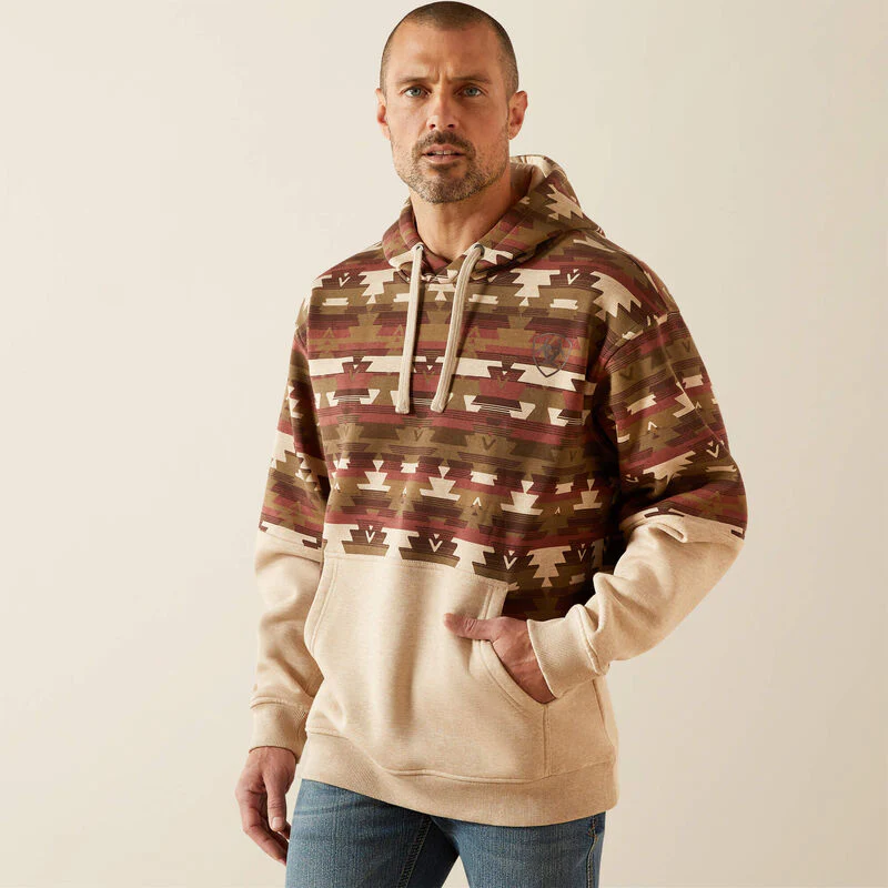 Ariat Men’s Dusty Aztec Hoodie
