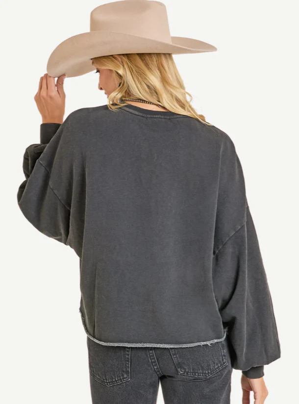 WEST DESPERADO EMBROIDERED SWEATSHIRT - Image 3