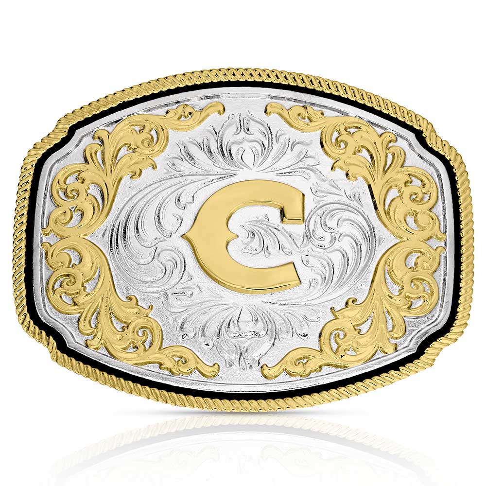 Western Initial Buckle -ALL Letters - Image 3