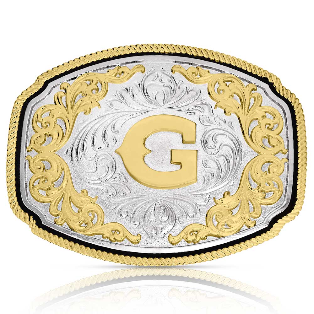 Western Initial Buckle -ALL Letters - Image 7