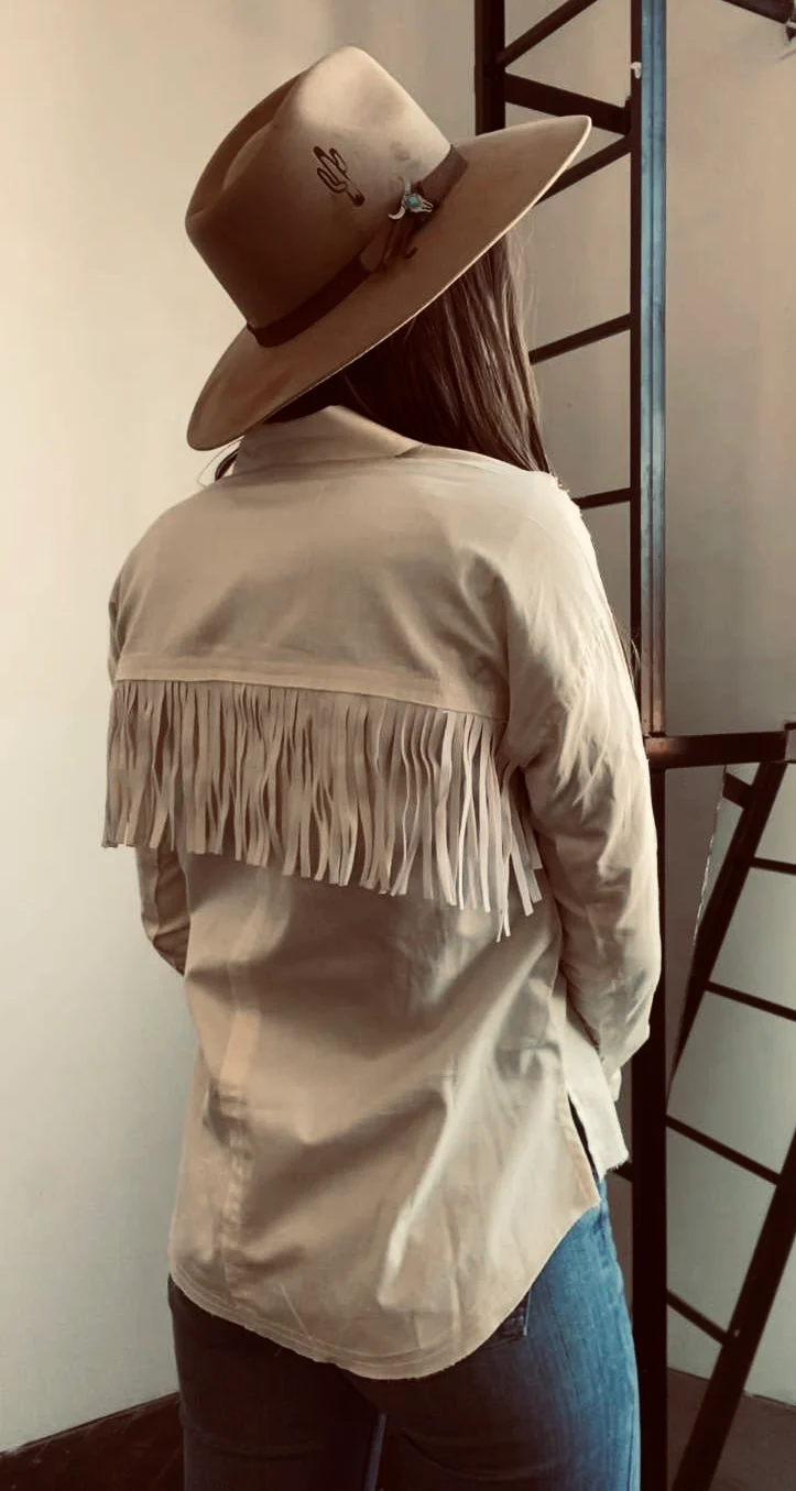 Final Sale ✨ White Mocha Fringe - Image 2