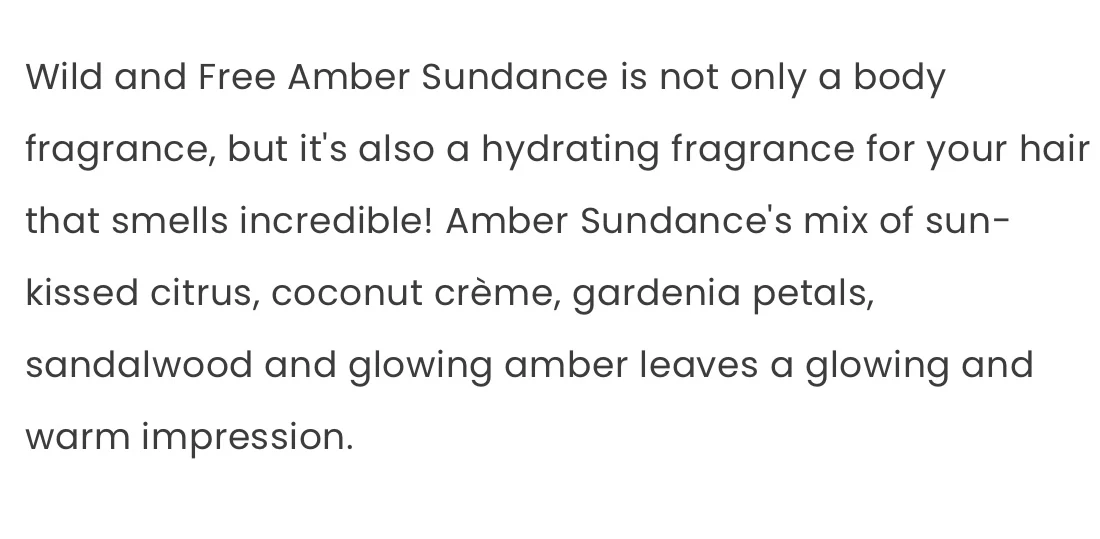 Wild and Free Amber Sundance - Image 2