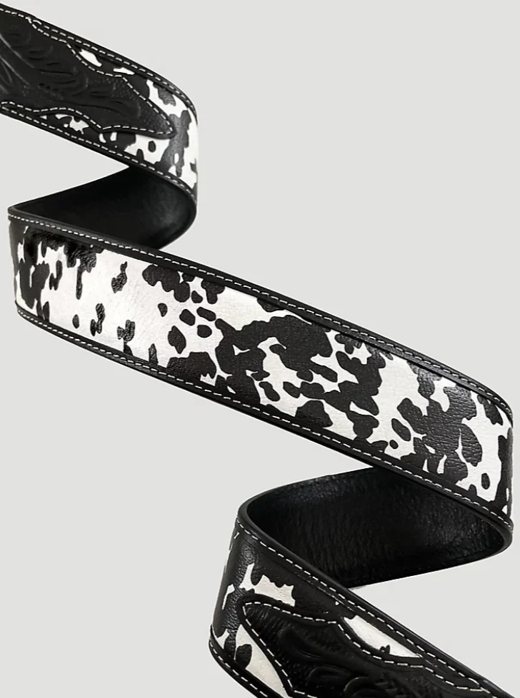 Women’s Cow Print Belt - Image 3