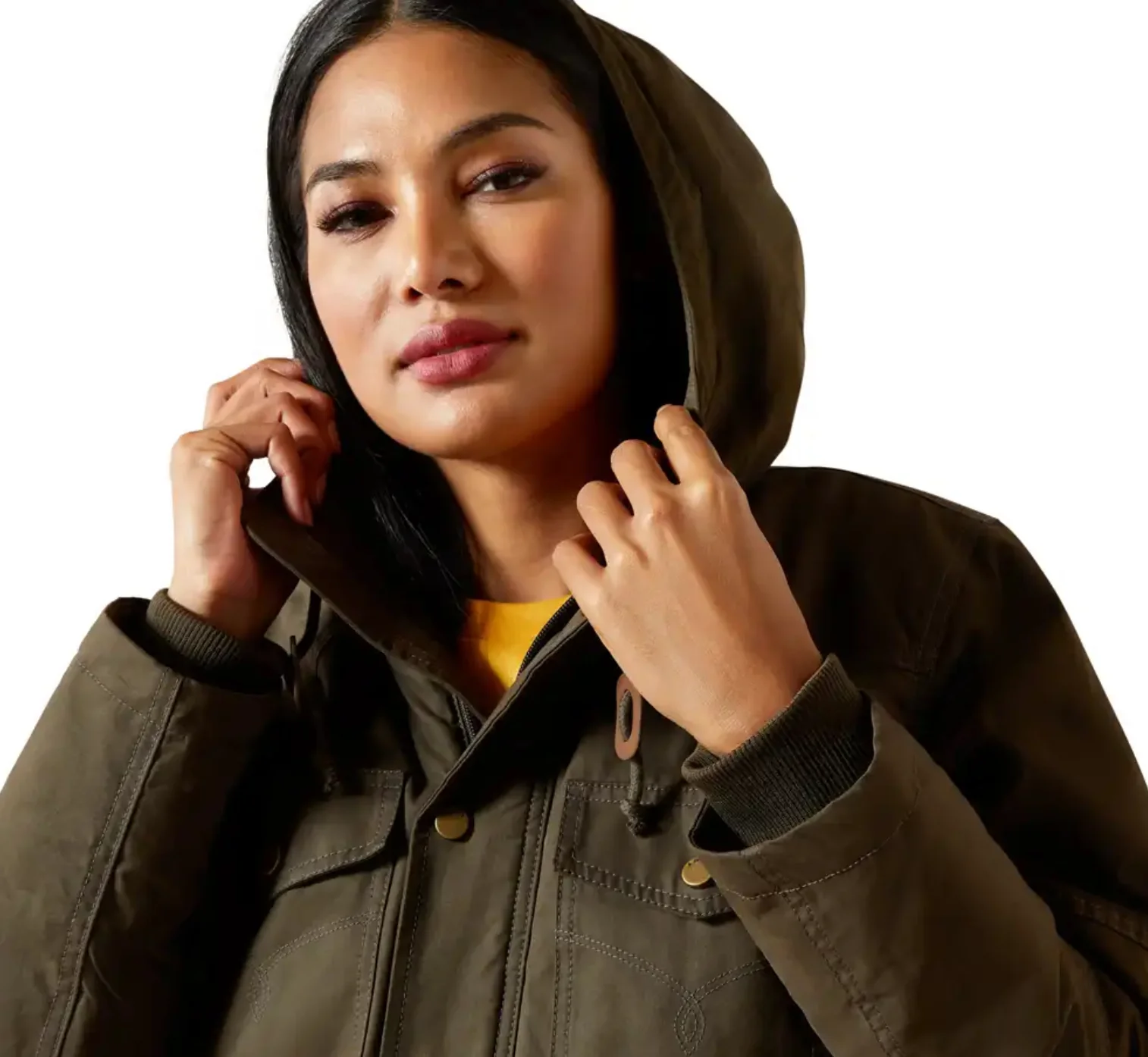 Ariat Women’s Grizzly 2.0 Parka – Earth - Image 2