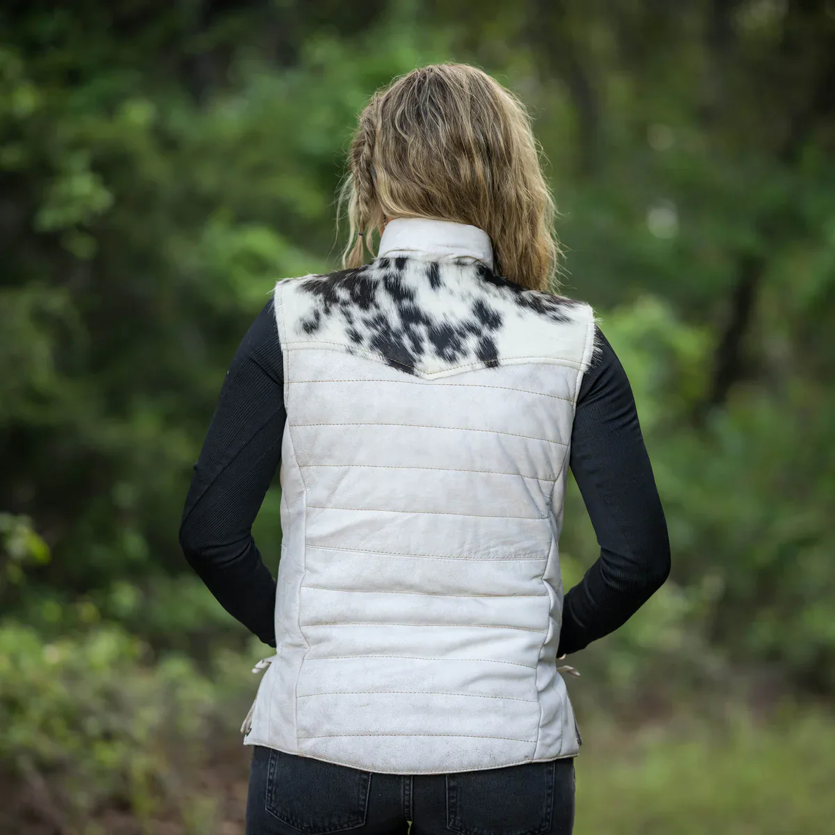 Adalyn Women's Vest Cremello - Image 2