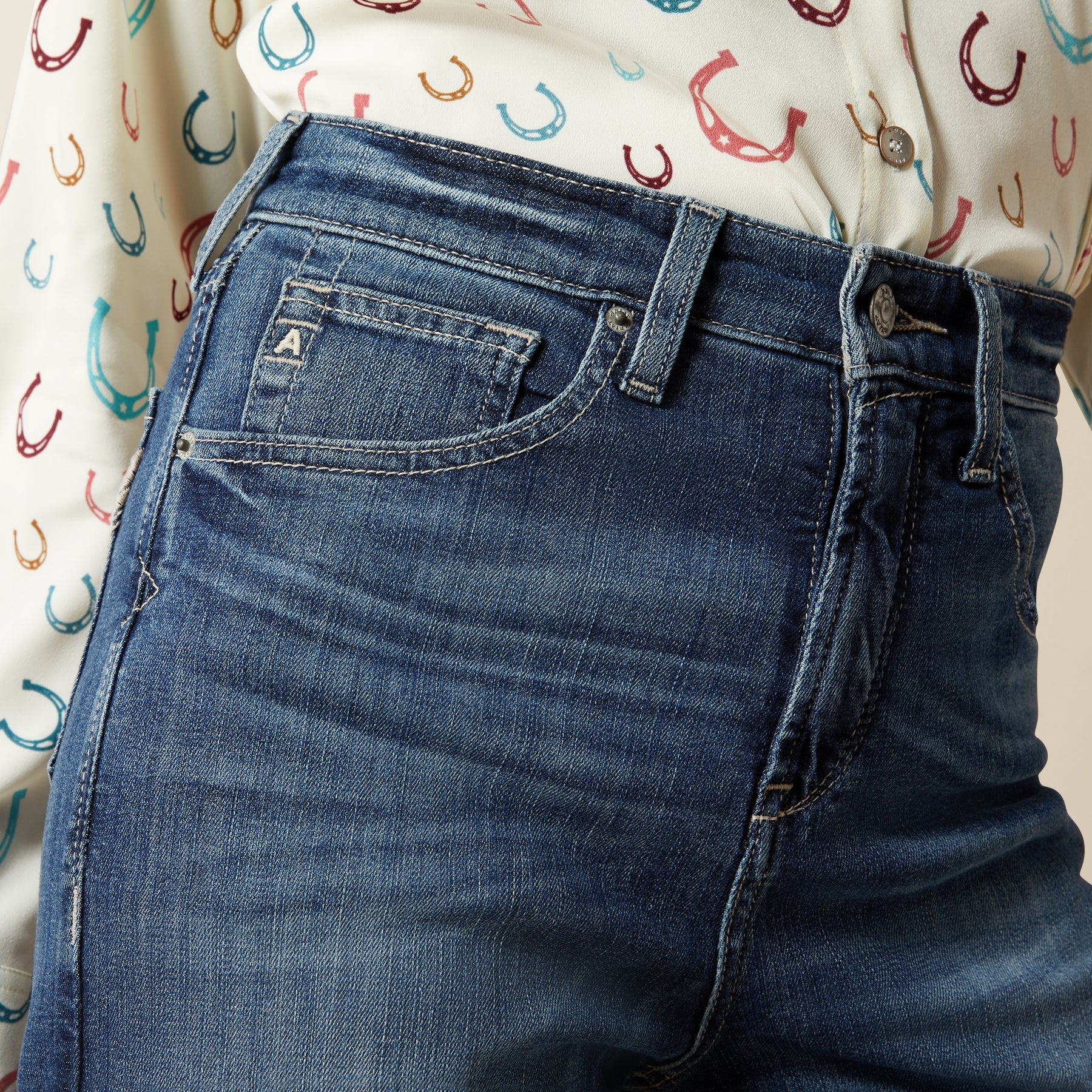 Ariat Rosalie Wide Leg Jean - Image 2