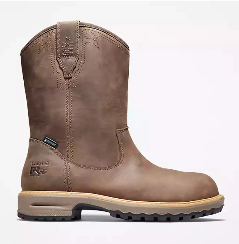 Women's Ashlar Pull On Alloy Toe Waterproof Work Boot - Image 2