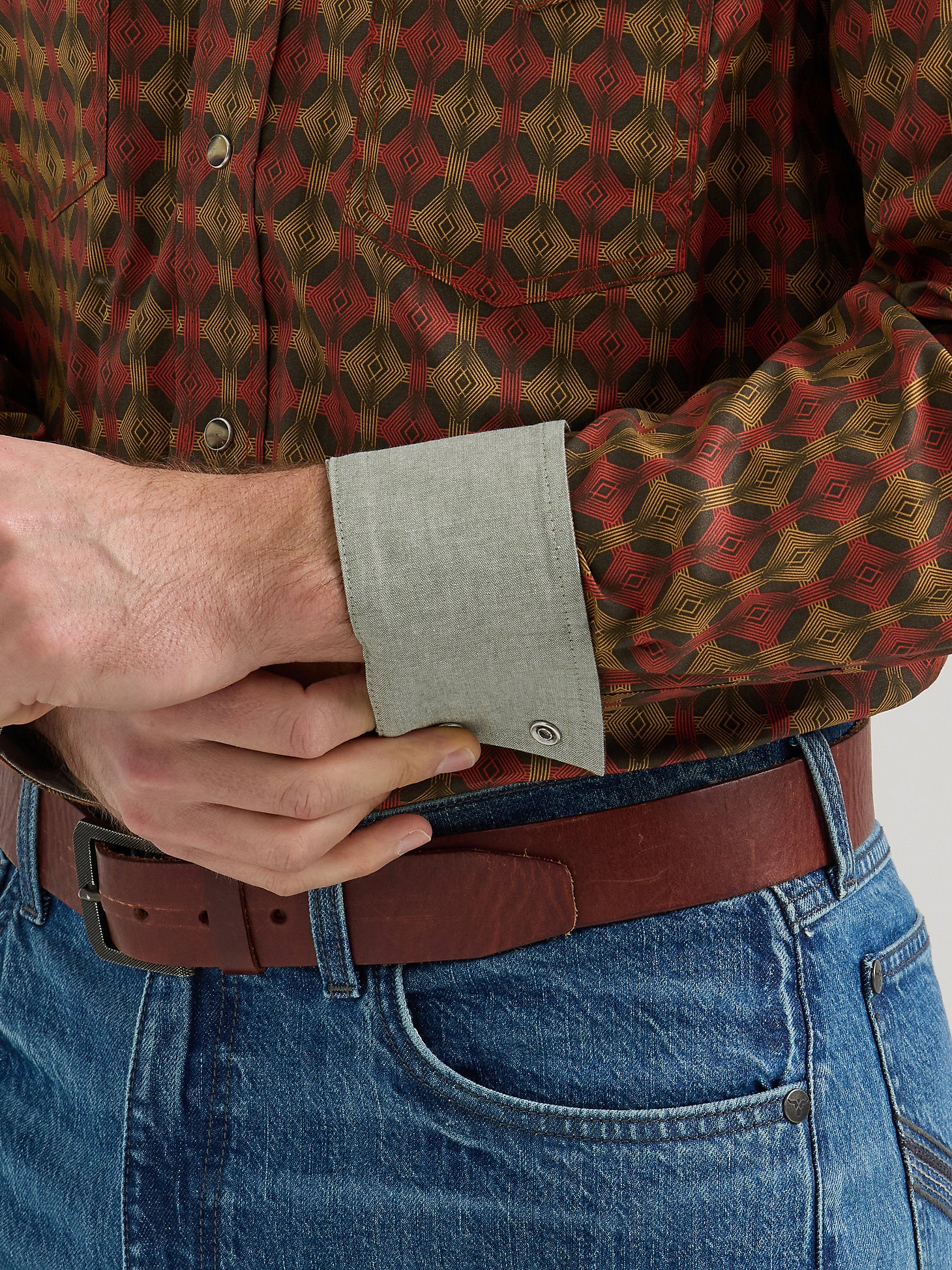 Wrangler 20x Buckle Men's Snap Up - Image 4